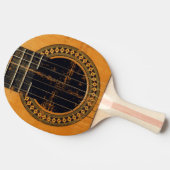 アコースティックギター 卓球ラケット (横)