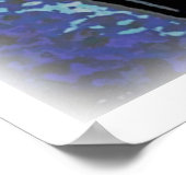 アコースティックギター（水彩） ポスター (角)