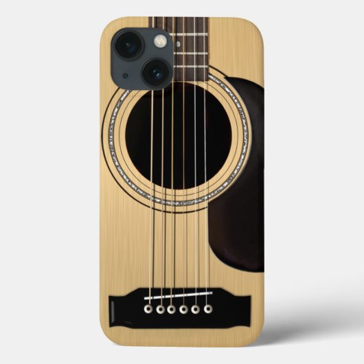 アコースティックギター Case-Mate iPhoneケース (裏面)