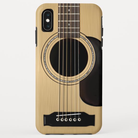 アコースティックギター Case-Mate iPhoneケース (裏面)