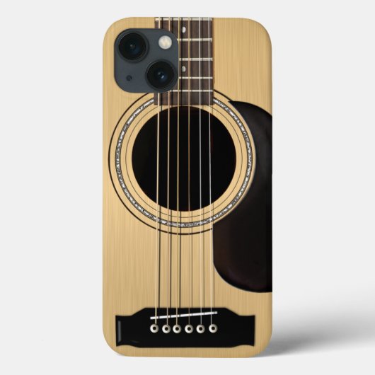 アコースティックギター Case-Mate iPhoneケース (裏面)