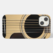 アコースティックギター iPhoneケース (裏面横)