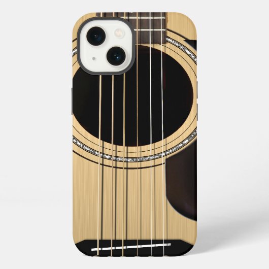 アコースティックギター iPhoneケース (裏面)