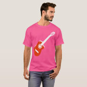アコースティックギター Tシャツ (正面フル)