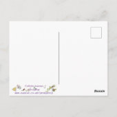 アコースティックシンプルギタースケッチカッコいい音楽 ポストカード (裏面)