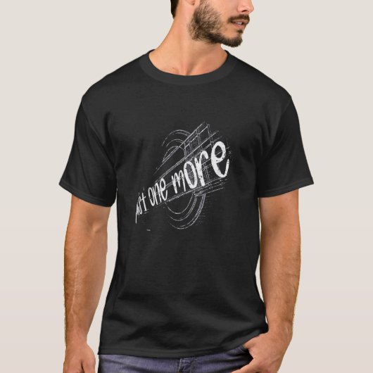 アコースティックベースギターもう一つだけ Tシャツ (正面)