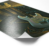 アコースティックベース電気ギターギフト フォトプリント            (角)