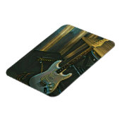 アコースティックベース電気ギターギフト マグネット (左側)