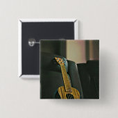 アコースティックベース電気ギターギフト 缶バッジ (正面&裏面)