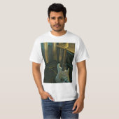 アコースティックベース電気ギターギフト Tシャツ (正面フル)