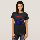 アコースティック保ギターのブルース・アライブ Tシャツ (正面フル)