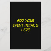 アコースティック絵を描ギタスプラッツ チラシ (裏面)