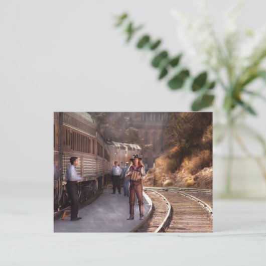 アコーディアン – 男とスクイズボックス ポストカード (スタンド正面)