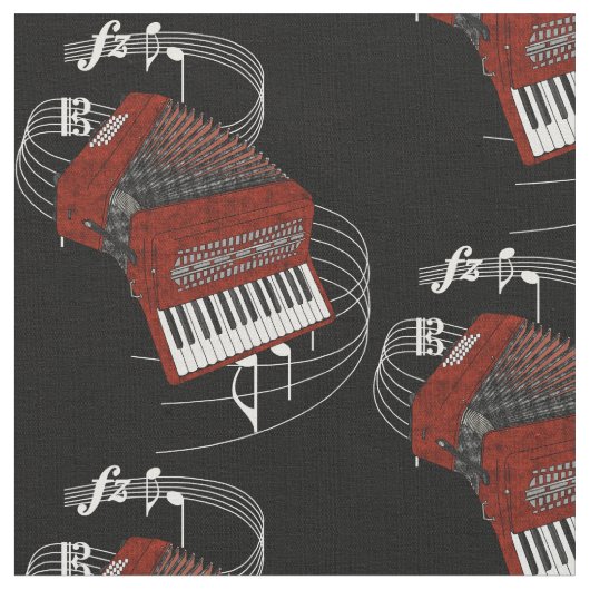 アコーディオンの生地-暗闇 ファブリック (クローズアップ)