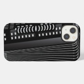 アコーディオンのiPhone iPhoneケース (裏面横)