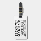 アコーディオンを取らせないでくれ ラゲッジタグ (正面縦)