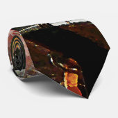 アコーディオンを遊んでいる人 ネクタイ (ロール)