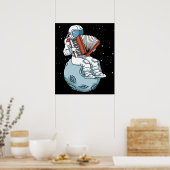 アコーディオンギフト男性アコーディオン音楽ギフトアコーディオン ポスター (キッチン)