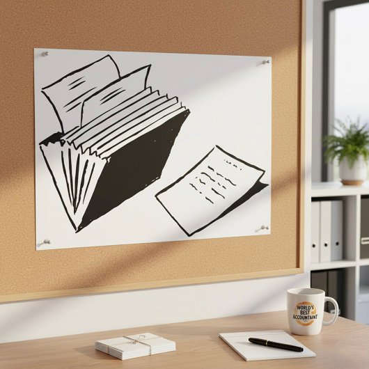 アコーディオンフォルダー ポスター