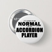 アコーディオンプレイヤー（通常） 缶バッジ (正面&裏面)