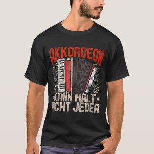 アコーディオンミュージカル楽器Concertina Sayin Tシャツ