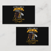 アコーディオンミュージシャンスキージボックス 名刺 (正面/裏面)