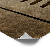 アコーディオンヴィンテージ ポスター (角)