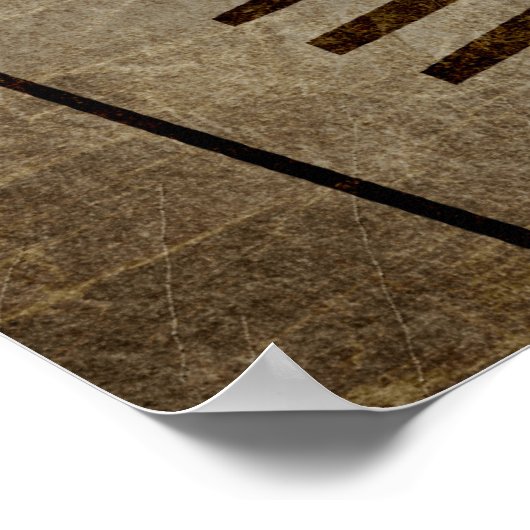 アコーディオンヴィンテージ ポスター (角)