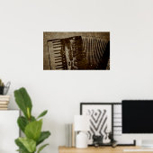 アコーディオンヴィンテージ ポスター (ホームオフィス)