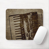 アコーディオンヴィンテージ マウスパッド (マウス)