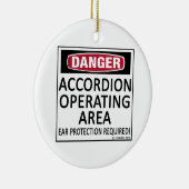 アコーディオン作業領域 セラミックオーナメント (右)