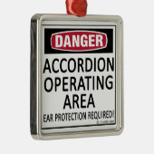 アコーディオン作業領域 メタルオーナメント (右)