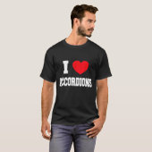 アコーディオン大好き Tシャツ (正面フル)