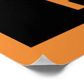 アコーディオン奏者の学生 ポスター (角)