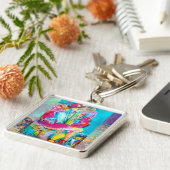 アコーディオン奏者 キーホルダー (側面)