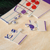 アコーディオン奏者 ジグソーパズル (側面)