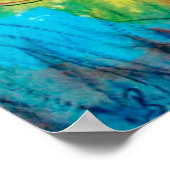 アコーディオン奏者 ポスター (角)