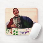 アコーディオン奏者 マウスパッド (マウス)