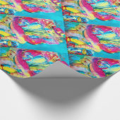 アコーディオン奏者 ラッピングペーパー (角)