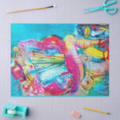 アコーディオン奏者 薄葉紙 (クラフト)