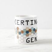 アコーディオン式の天才 コーヒーマグカップ (中央)