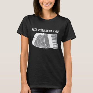 アコーディオン最高の楽器のエバーアコーディオン遊 Tシャツ