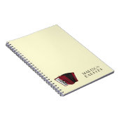 アコーディオン楽器ミュージシャン音楽先生 ノートブック (右側)