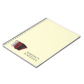 アコーディオン楽器ミュージシャン音楽先生 ノートブック (左側)