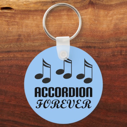 アコーディオン永遠の音楽ギフト キーホルダー (正面)