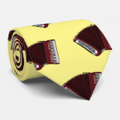 アコーディオン漫画イラストレーション ネクタイ (ロール)