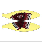 アコーディオン漫画イラストレーション ミニバスケットボール (パネル)