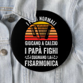 アコーディオン父の日ミュージシャンアコーディオンFath 缶バッジ (インサイチュ)