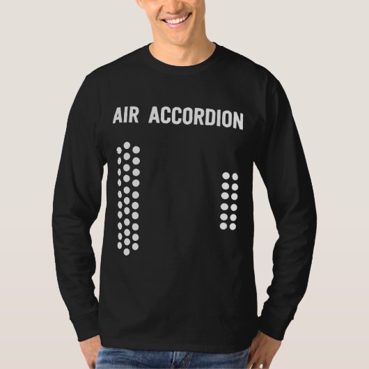 アコーディオン航空1 Tシャツ (正面)