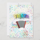 アコーディオン踊り誕生日パーティー 招待状 (裏面)